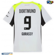 Moški Nogometni dresi Borussia Dortmund Serhou Guirassy #9 Gostujoči 2025-26 Kratek Rokav